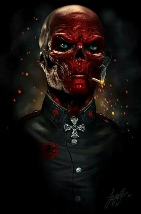 Красный череп Red Scull Johann Shmidt История персонажа Marvel